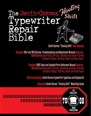 The Smith-Corona Floating Shift Typewriter Repair Bible cover image
