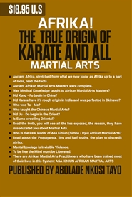 AFRIKA! The True Origin of Karate and All Martial Arts cover image