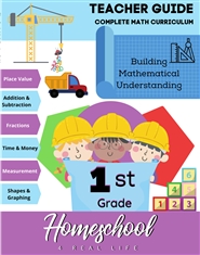 First Grade Math Teacher Guide cover image