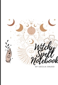 Witchy Spell 6x9 50 Page Notebook cover image