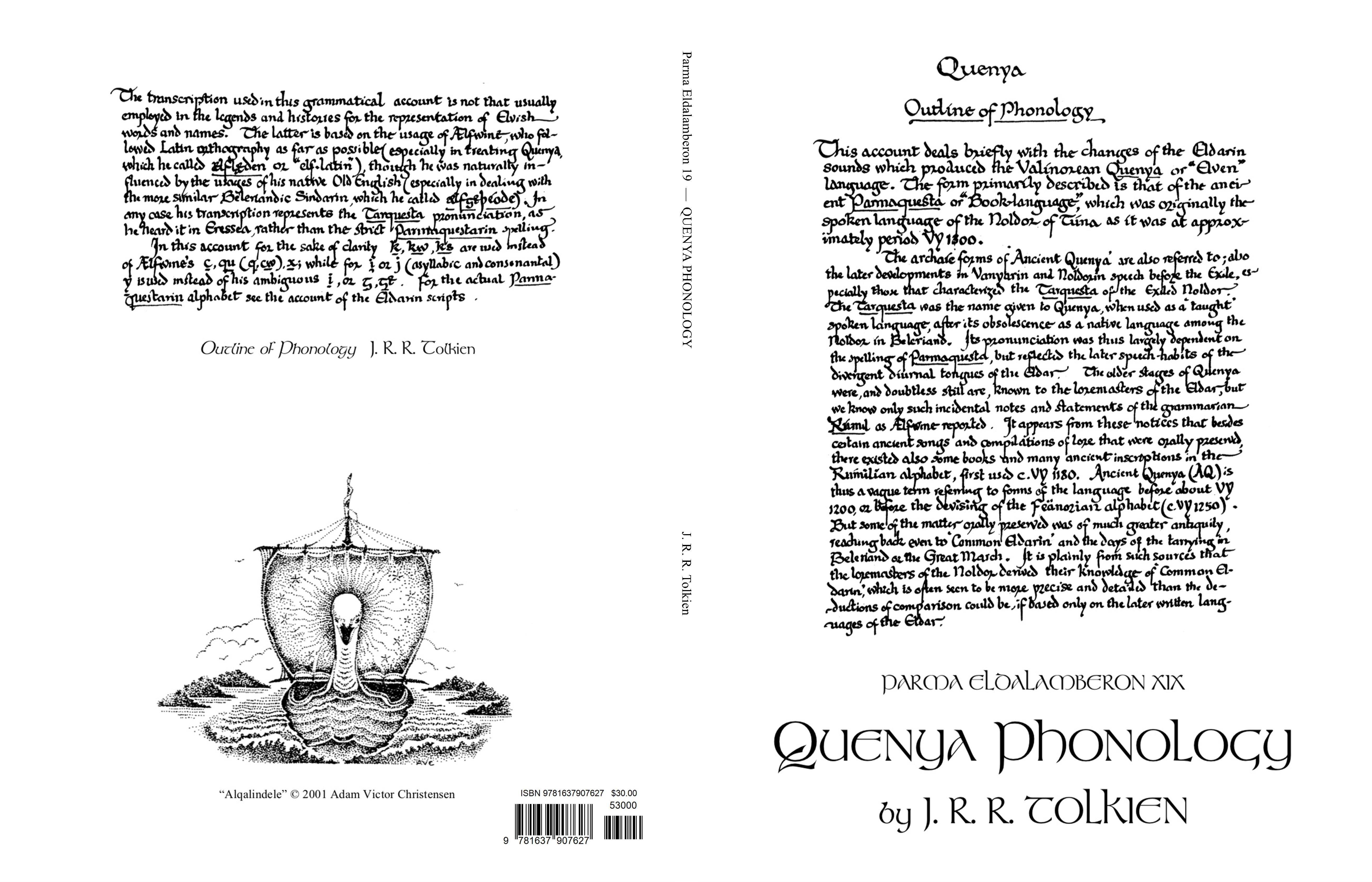 Parma Eldalamberon 19 : Quenya Phonology cover image