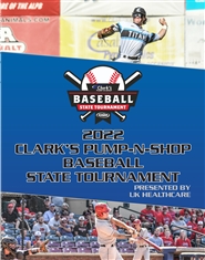 2022 KHSAA Baseball State Tournament Program (B&W) cover image