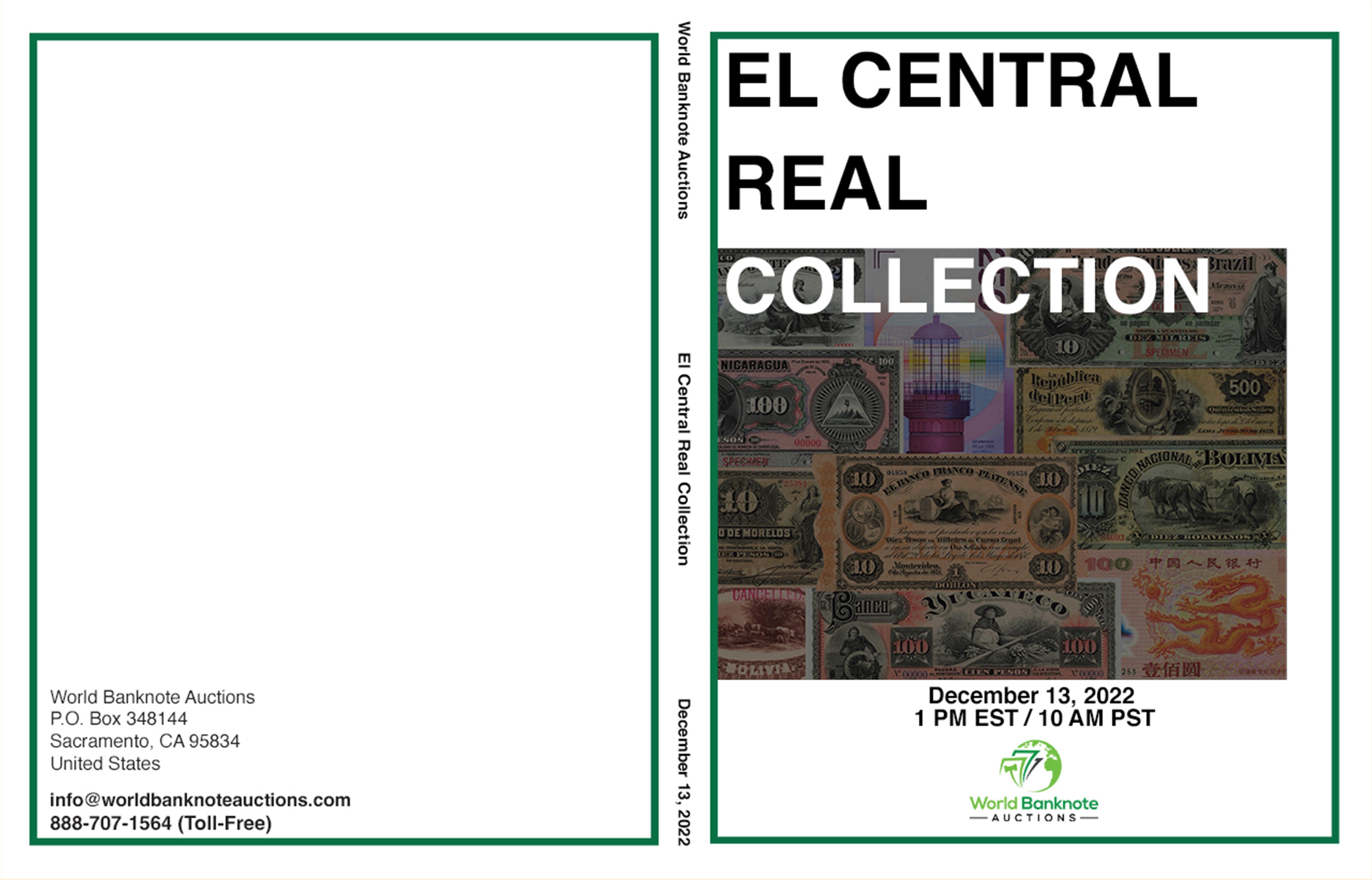 El Central Real Collection of World Banknotes cover image