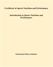 Certificate in Sports Nutrition and Performance Introduction to Sports Nutrition and Performance cover image