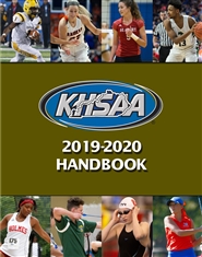2019-2020 KHSAA Handbook cover image