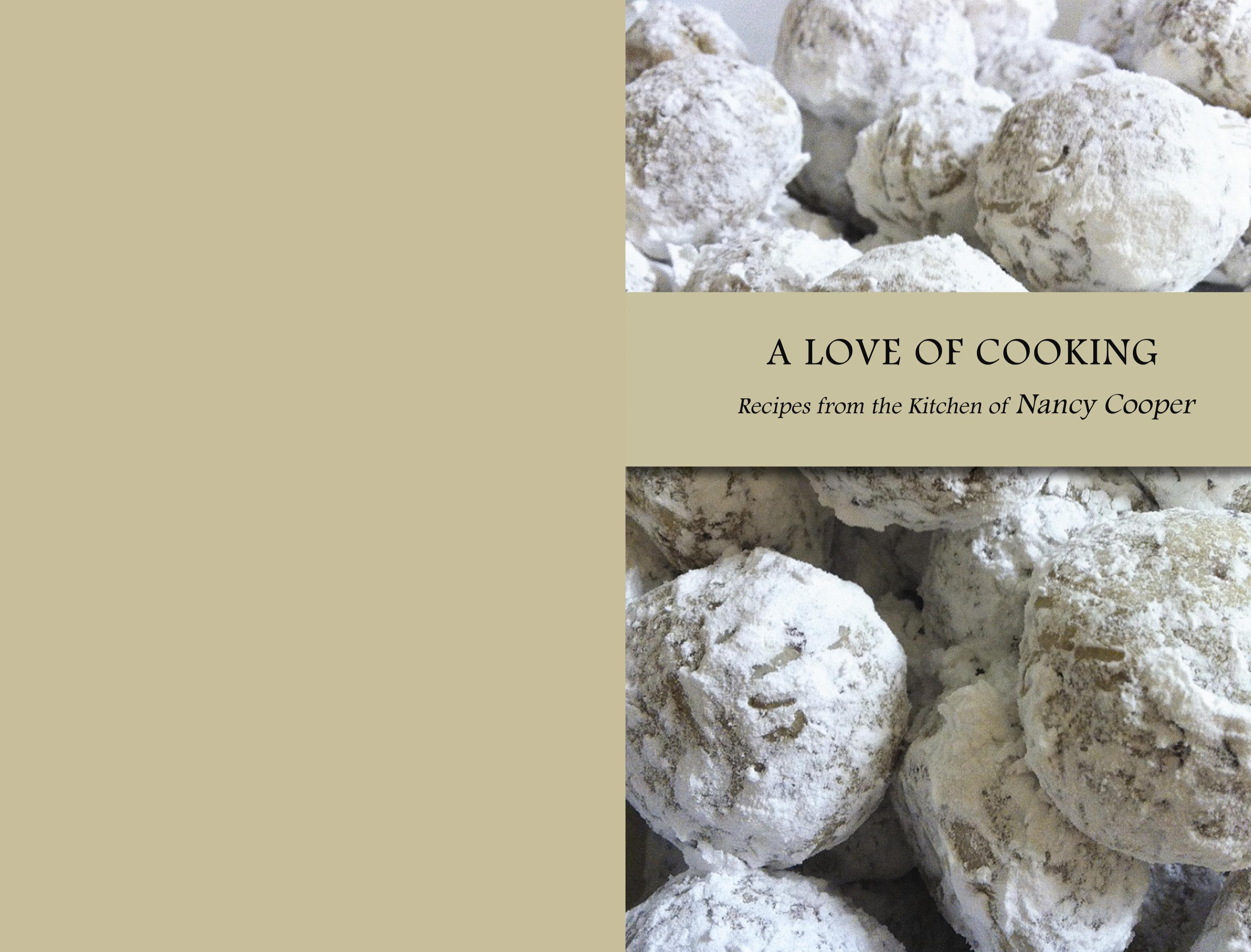 A Love of Cooking cover image