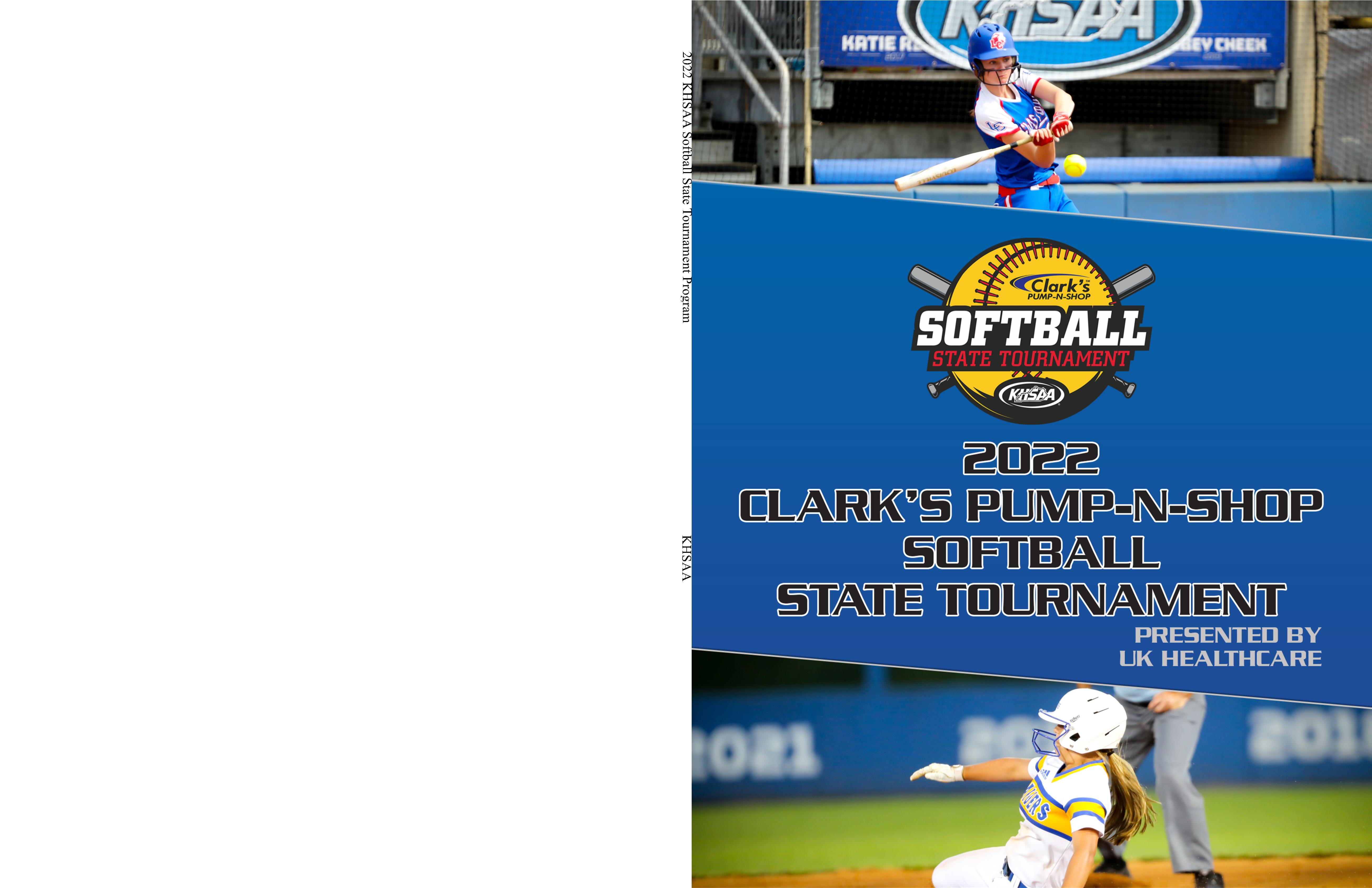 2022 KHSAA Softball State Tournament Program (B&W) by KHSAA 6.00