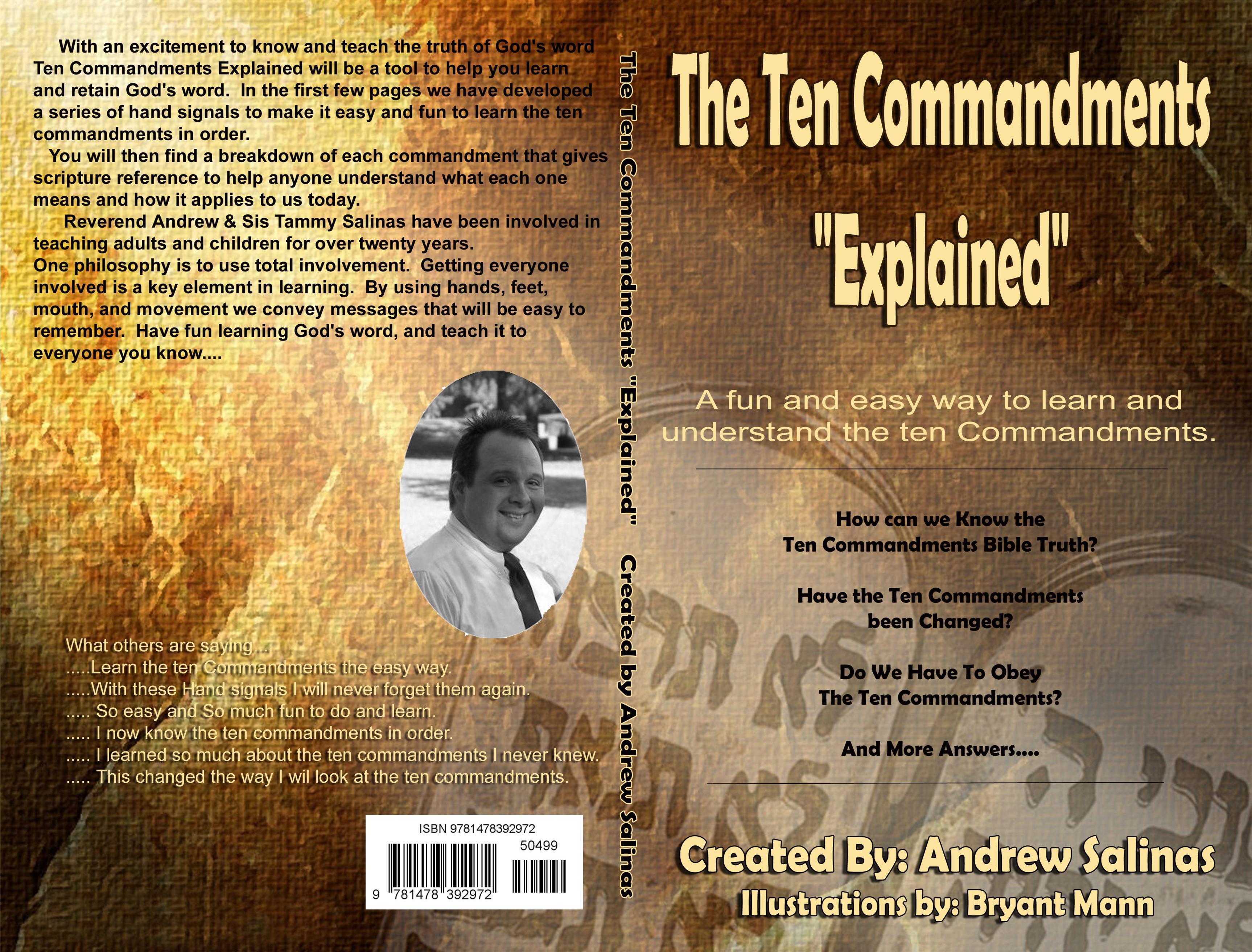 The Ten Commandments Explained (Perfect Bind) cover image