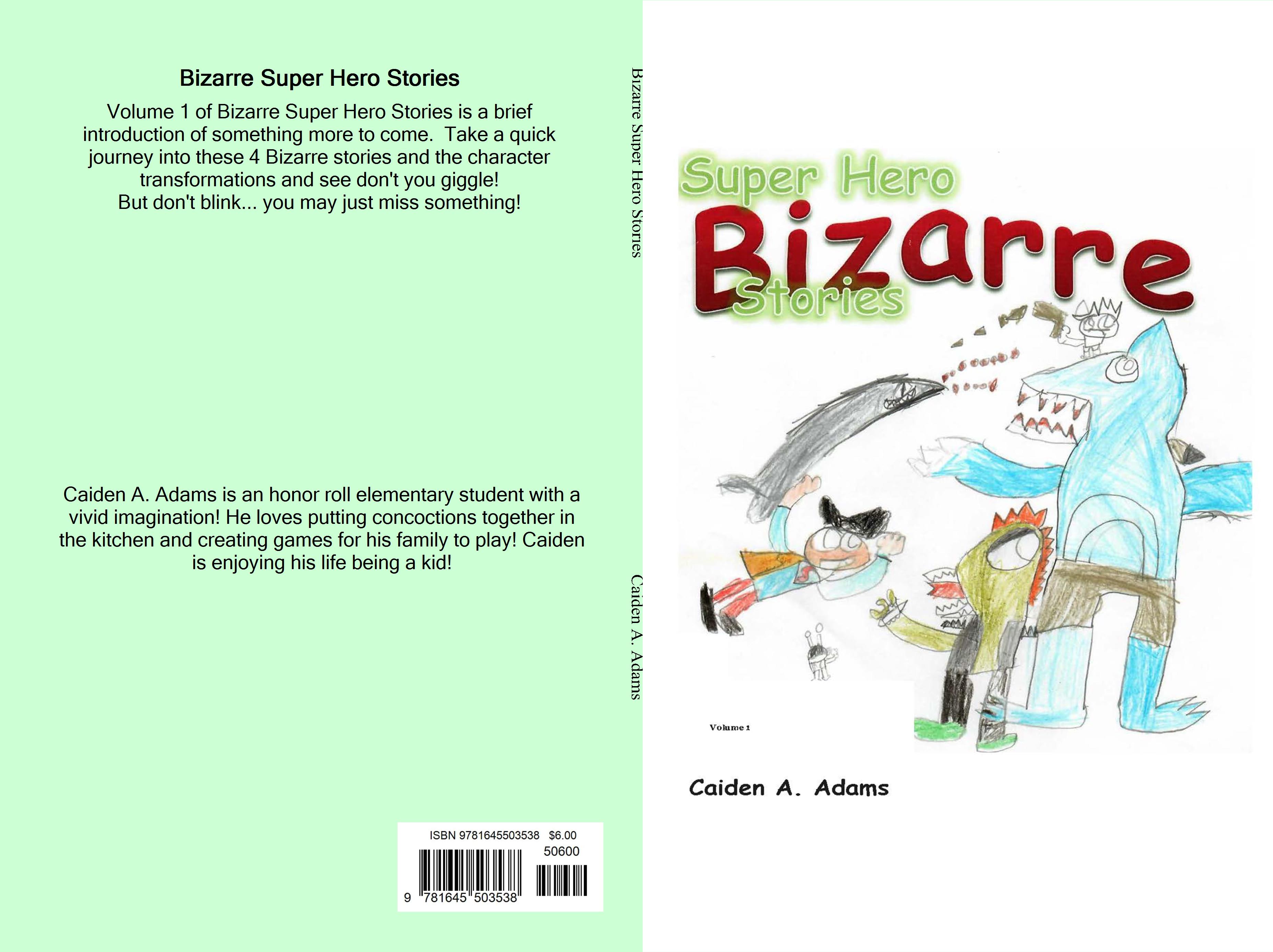 Bizarre Super Hero Stories cover image