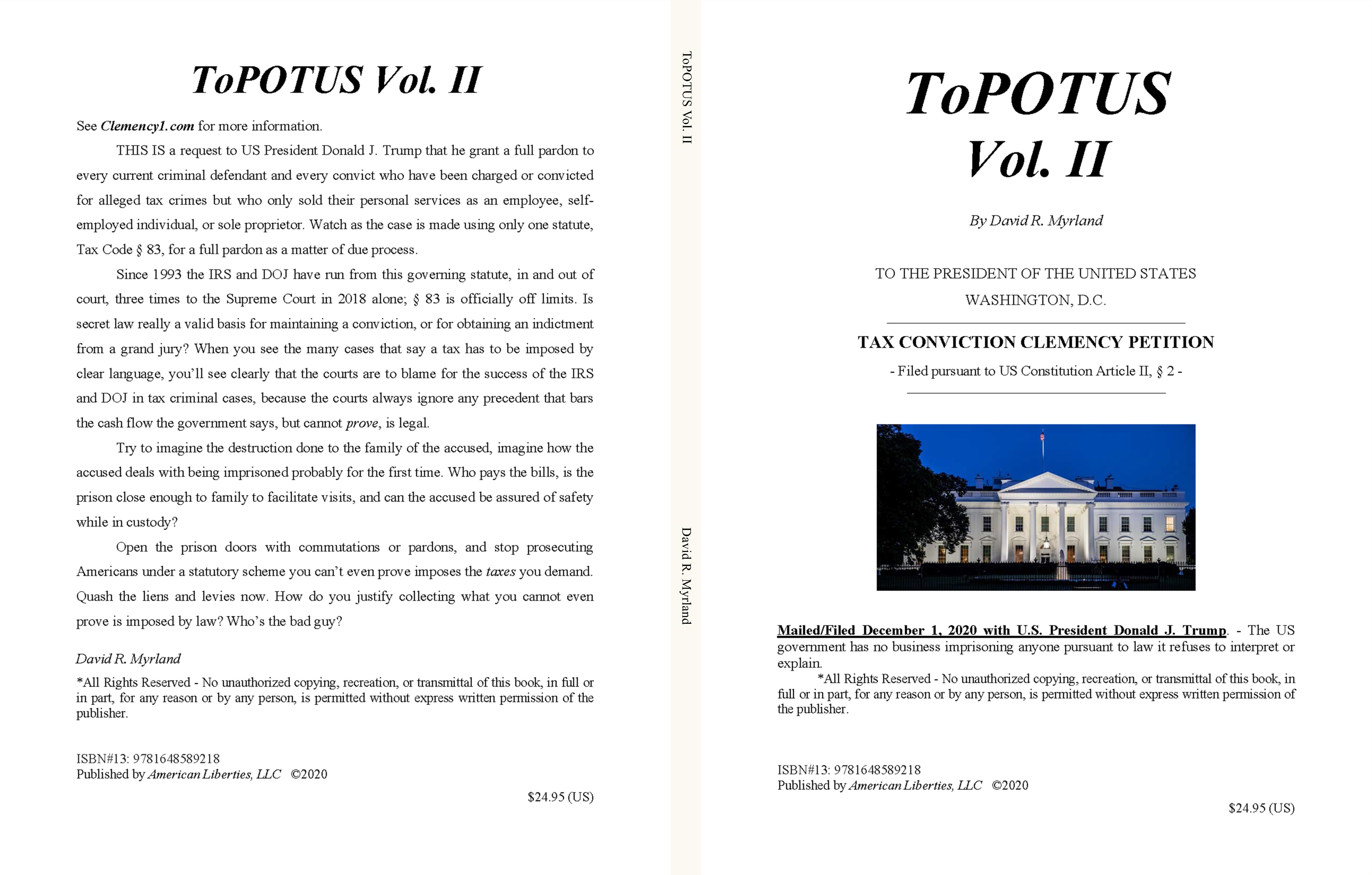 ToPOTUS Vol. II cover image