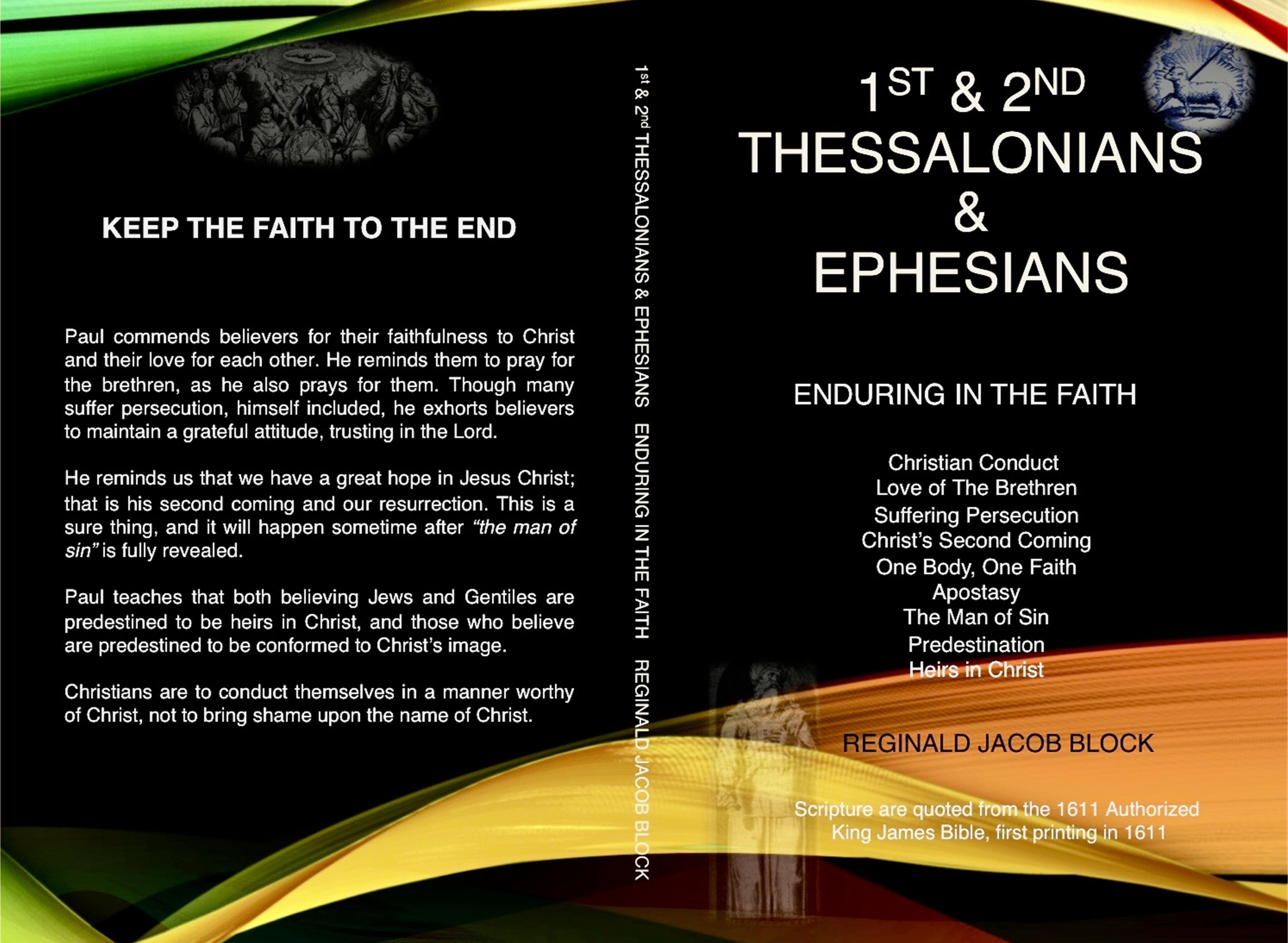 1st & 2nd Thessalonians & Ephesians Enduring In The Faith cover image