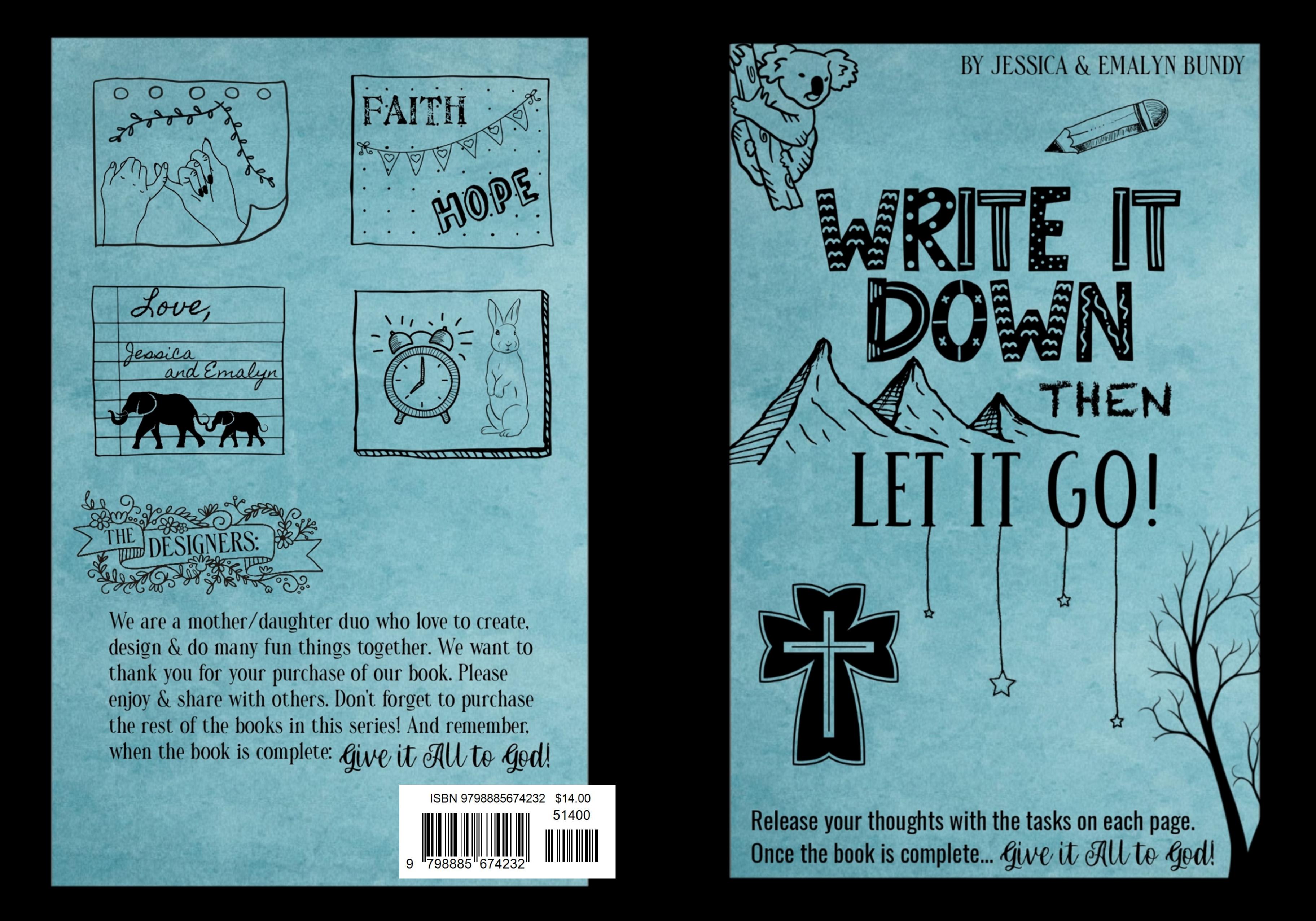 Write It Down Then Let It Go - Book 1 cover image