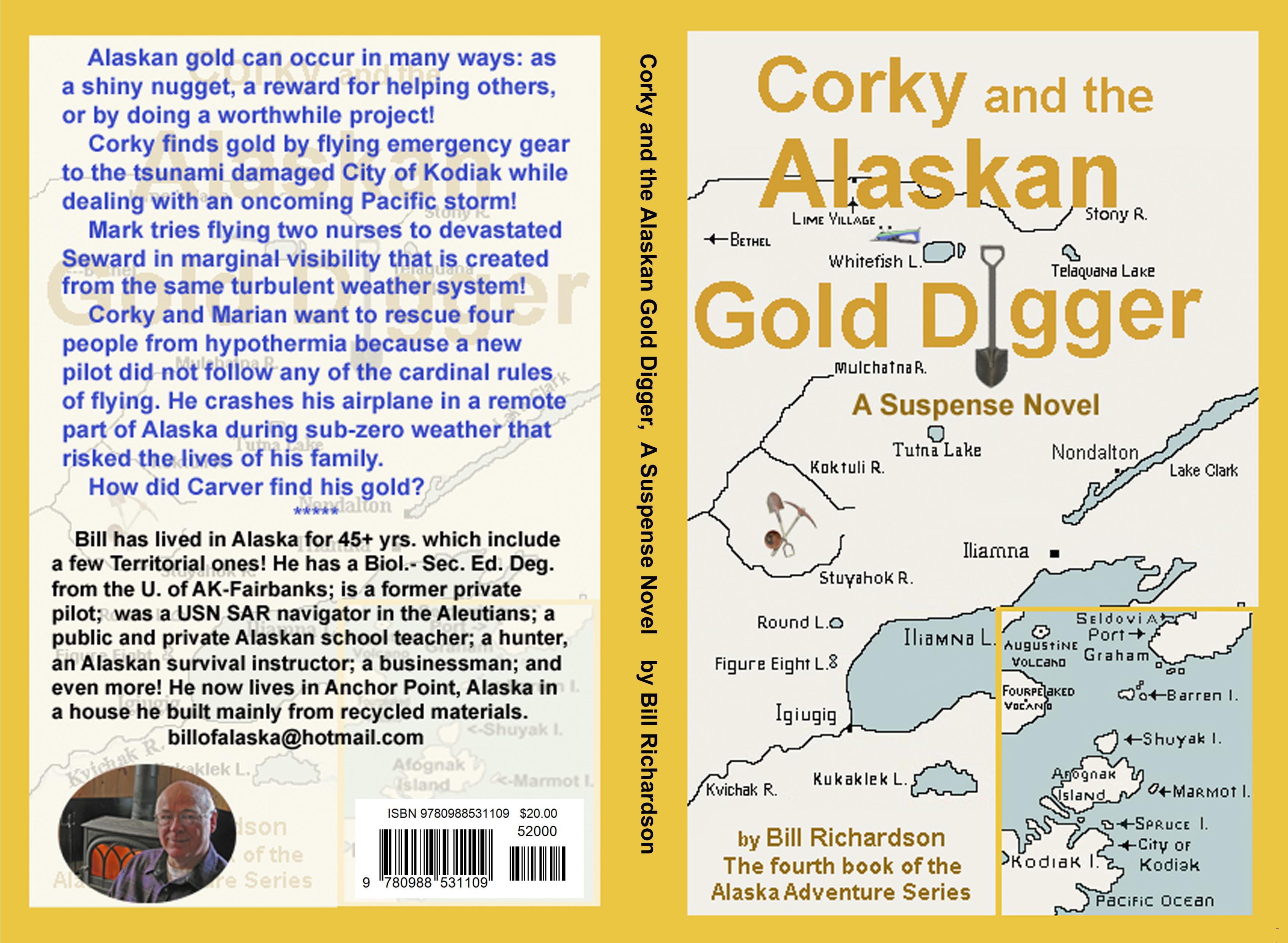 Corky and the Alaskan Gold Digger, A Suspense Novel cover image