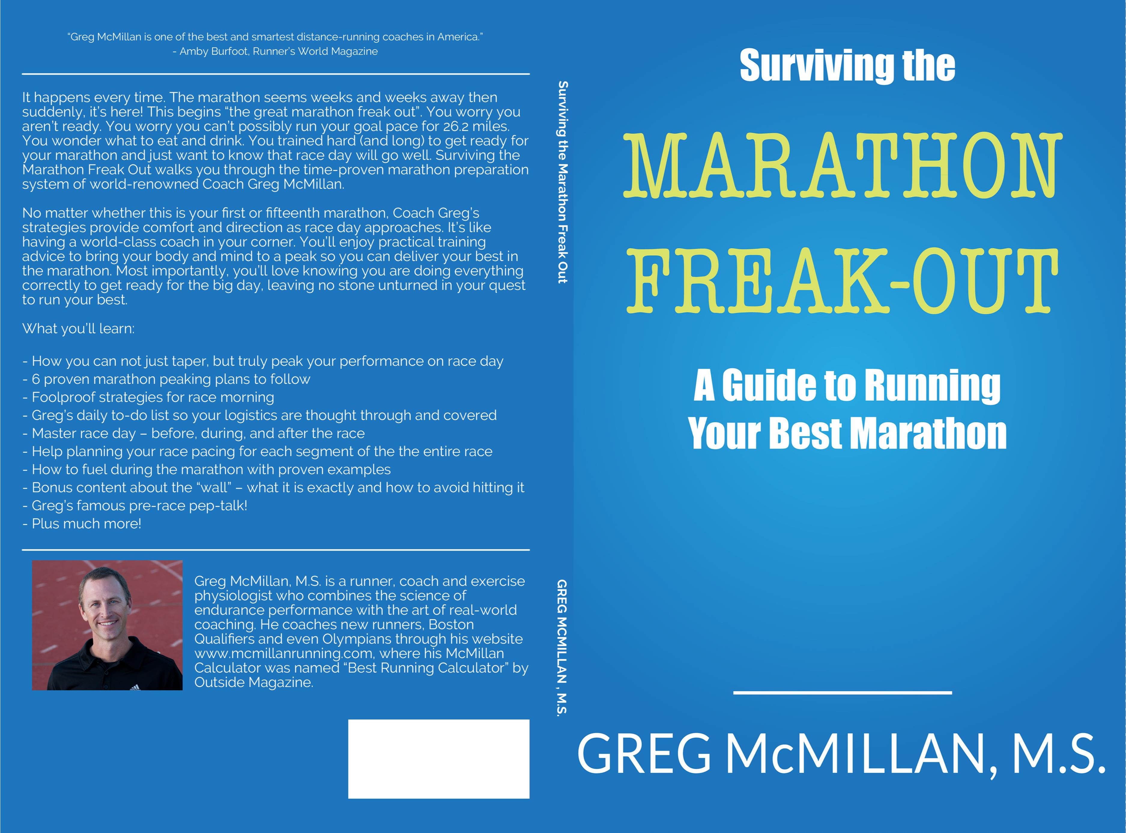 Surviving the Marathon Freak Out: A Guide to Running Your Best Marathon cover image