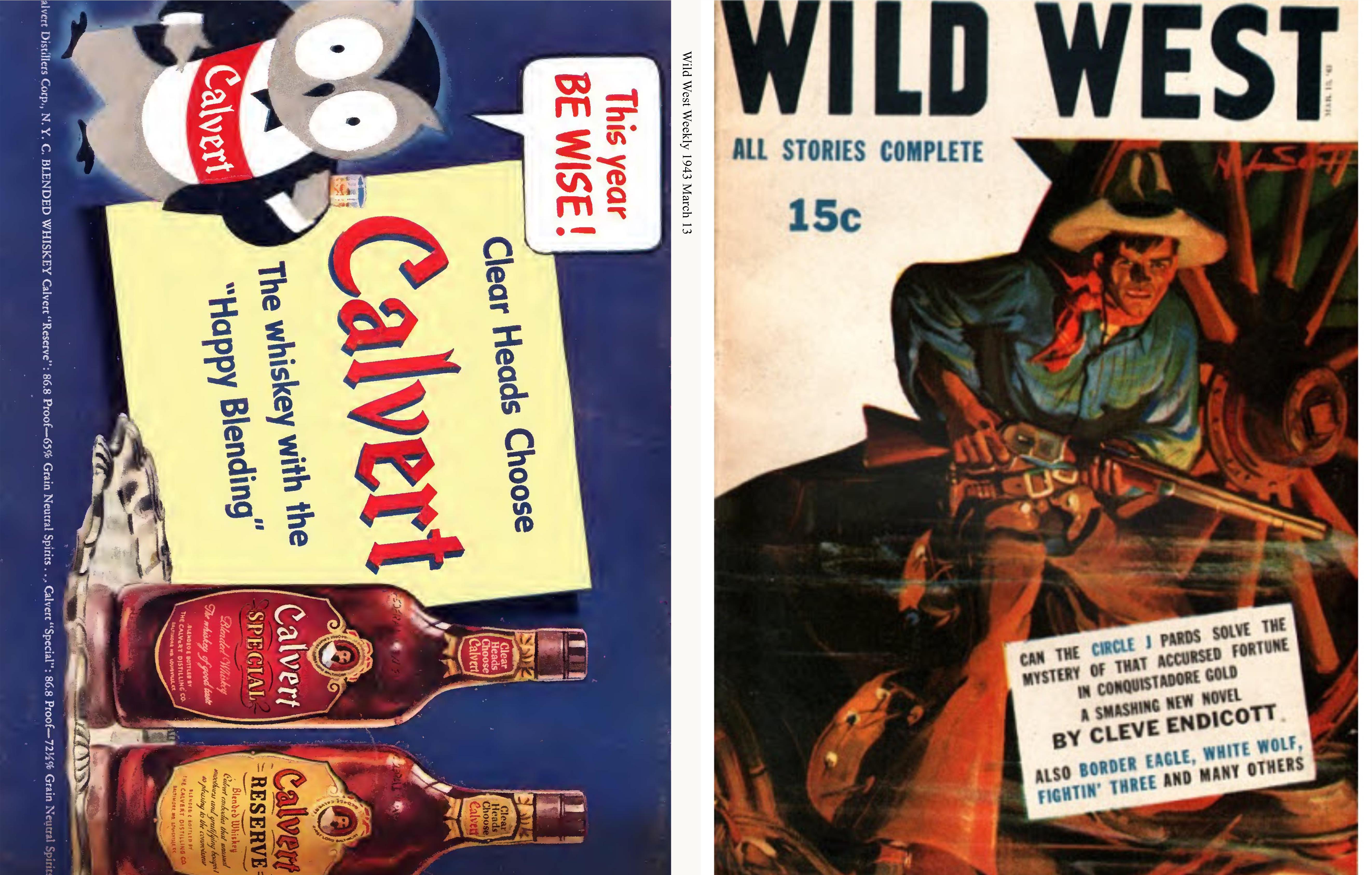 Wild West Weekly 1943 March 13 cover image