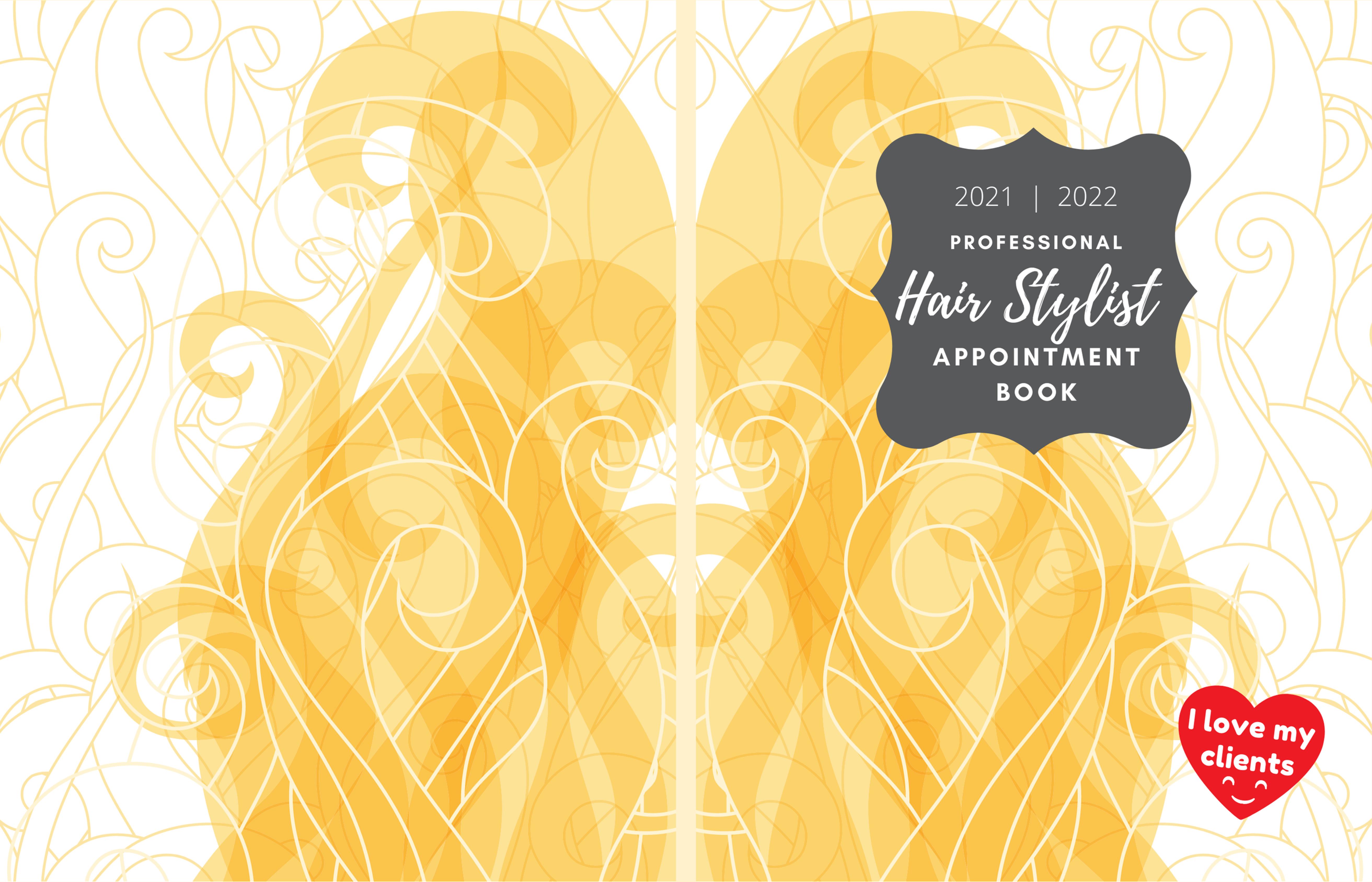 Hair Stylist Appointment Book with Expense Journal & Income Tracker cover image