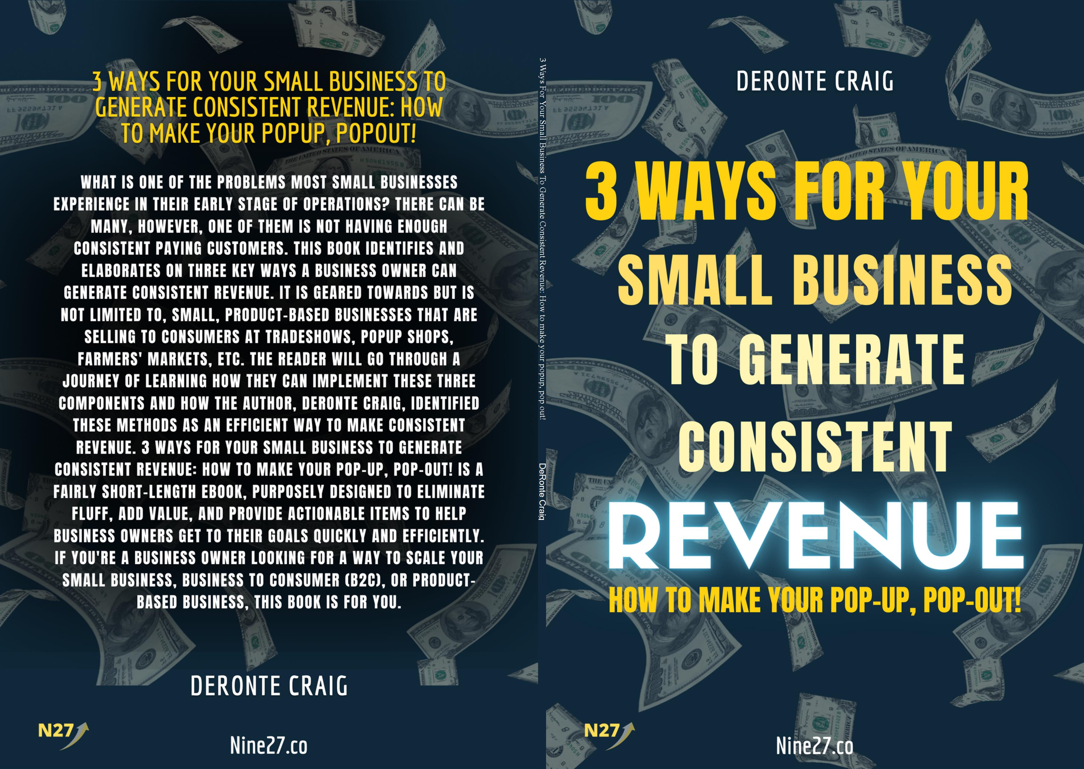 3 Ways For Your Small Business To Generate Consistent Revenue: How to make your popup, pop out! cover image