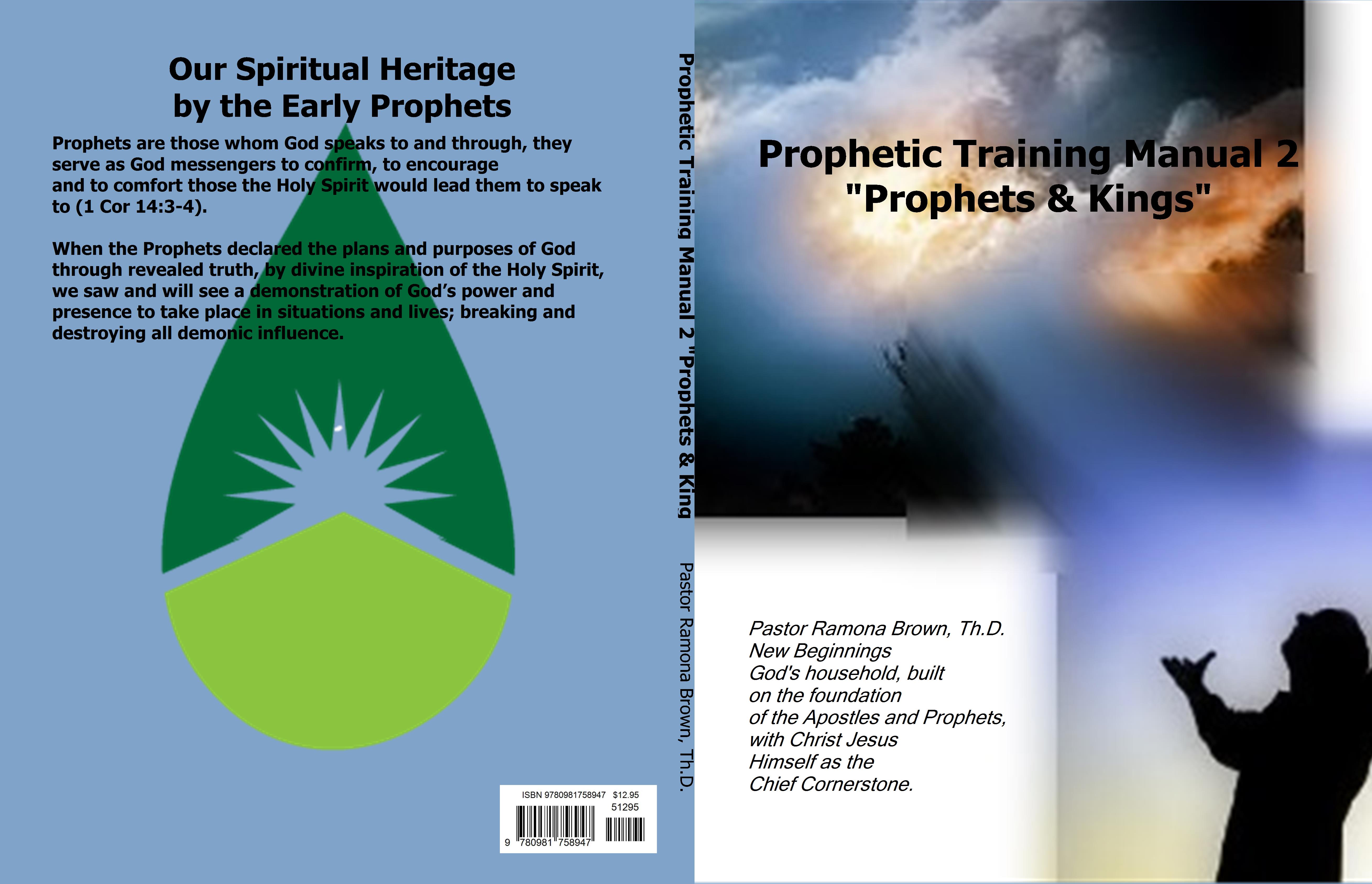 Prophetic Training Manual 2 "Prophets & Kings" cover image