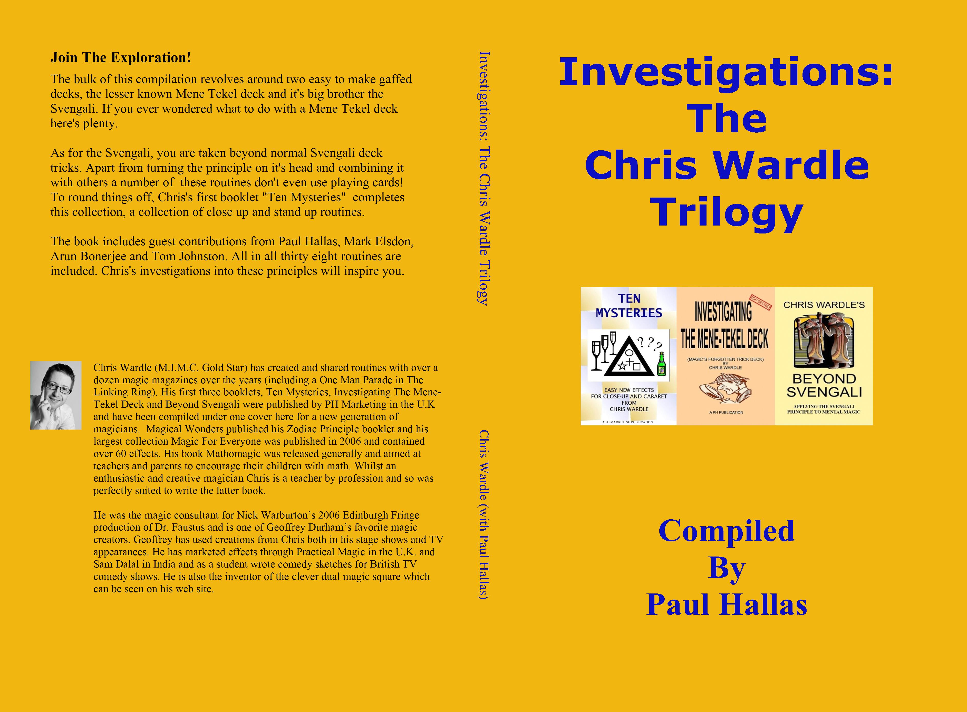 Investigations: The Chris Wardle Trilogy cover image
