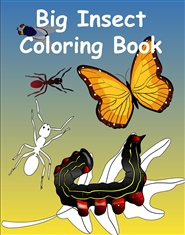 Big Insect Coloring Book cover image