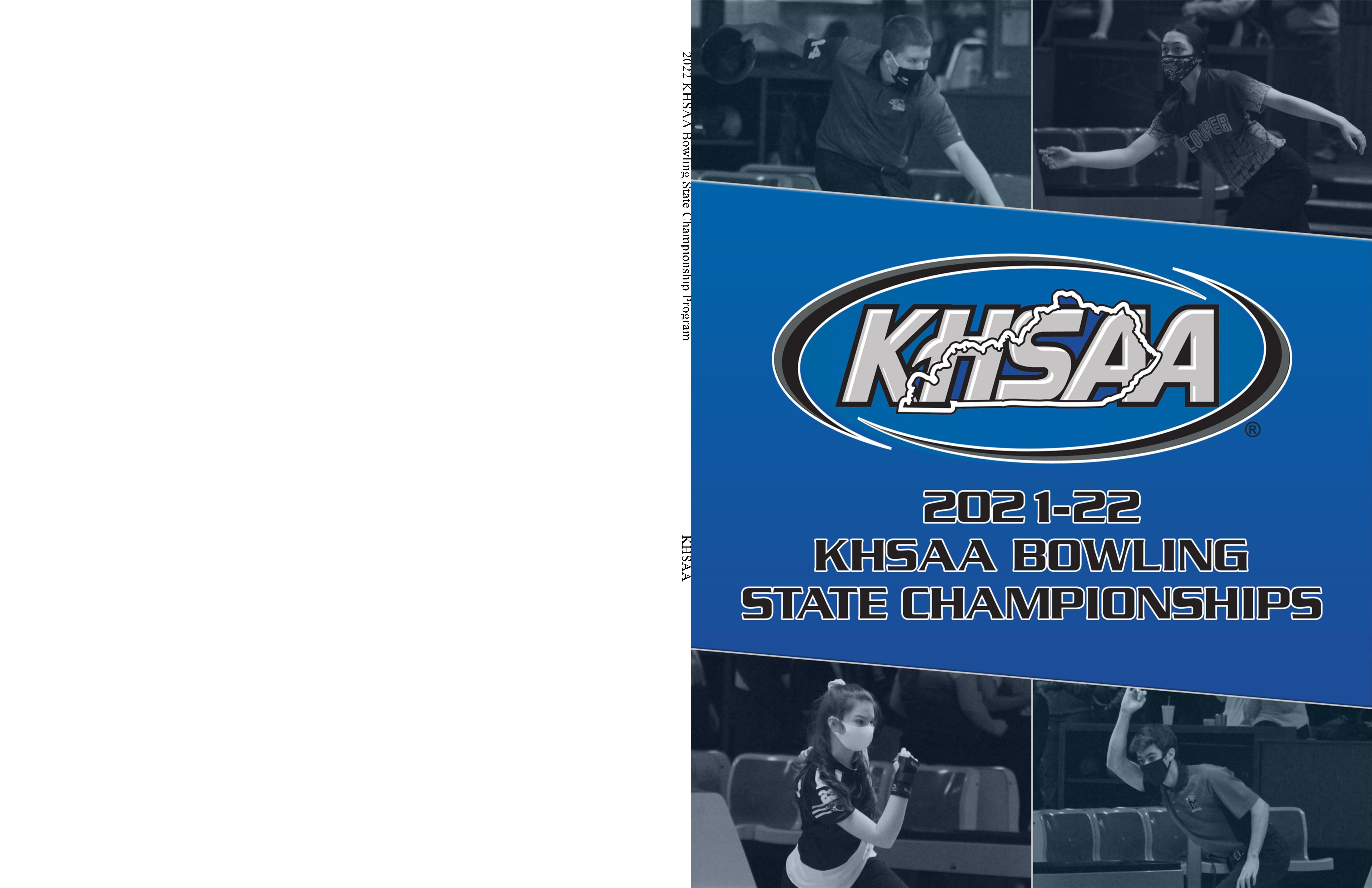 2022 KHSAA Bowling State Championship Program (B&W) cover image