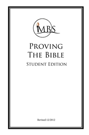 Proving the Bible - Student Edition cover image
