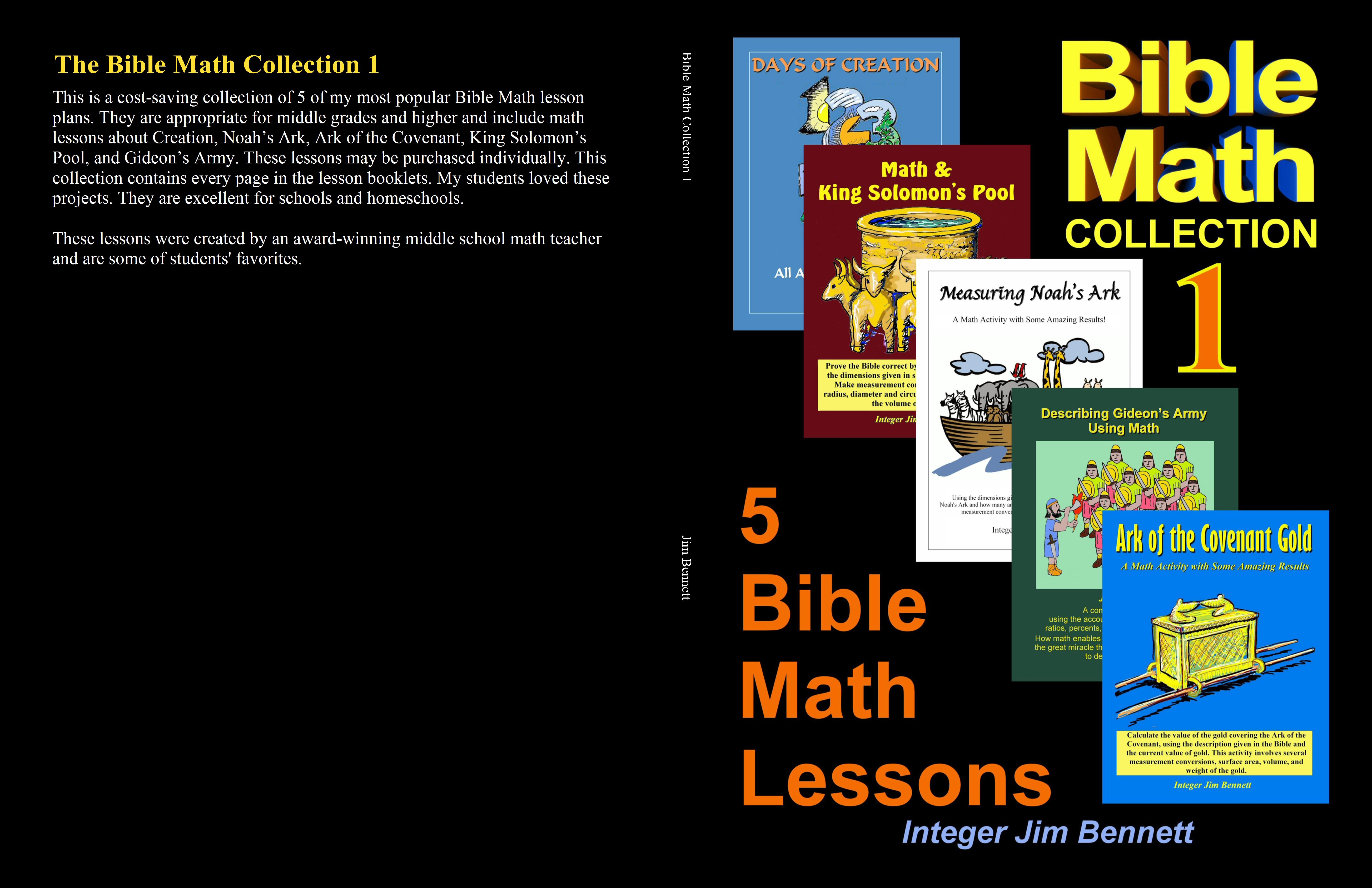Bible Math Collection 1 cover image