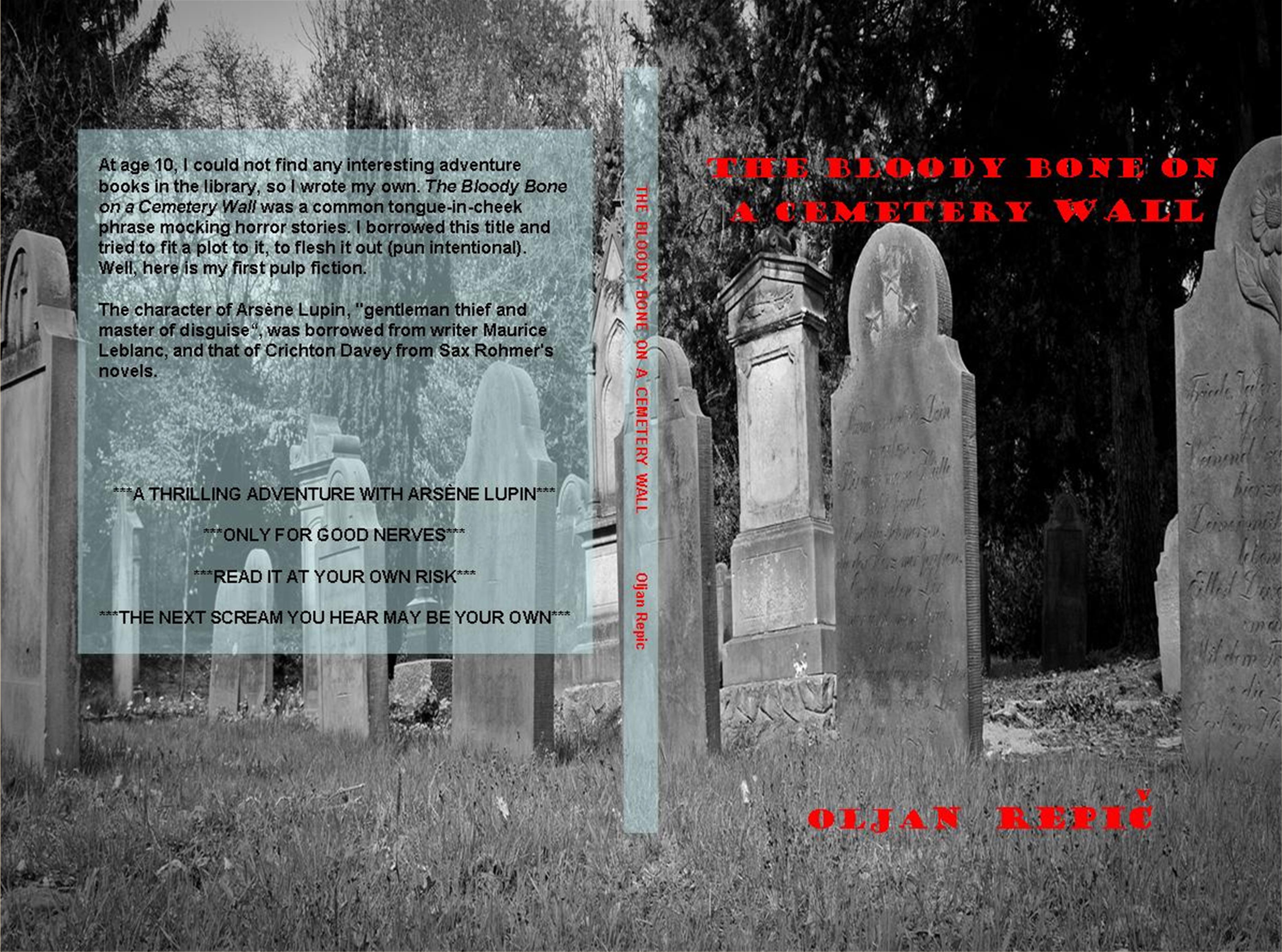 The Bloody Bone on a  Cemetery Wall cover image