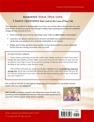 Manifest Your True Love - 3 Simple Questions that Lead to the Love of Your Life - An Appreciation Therapy Workbook cover image