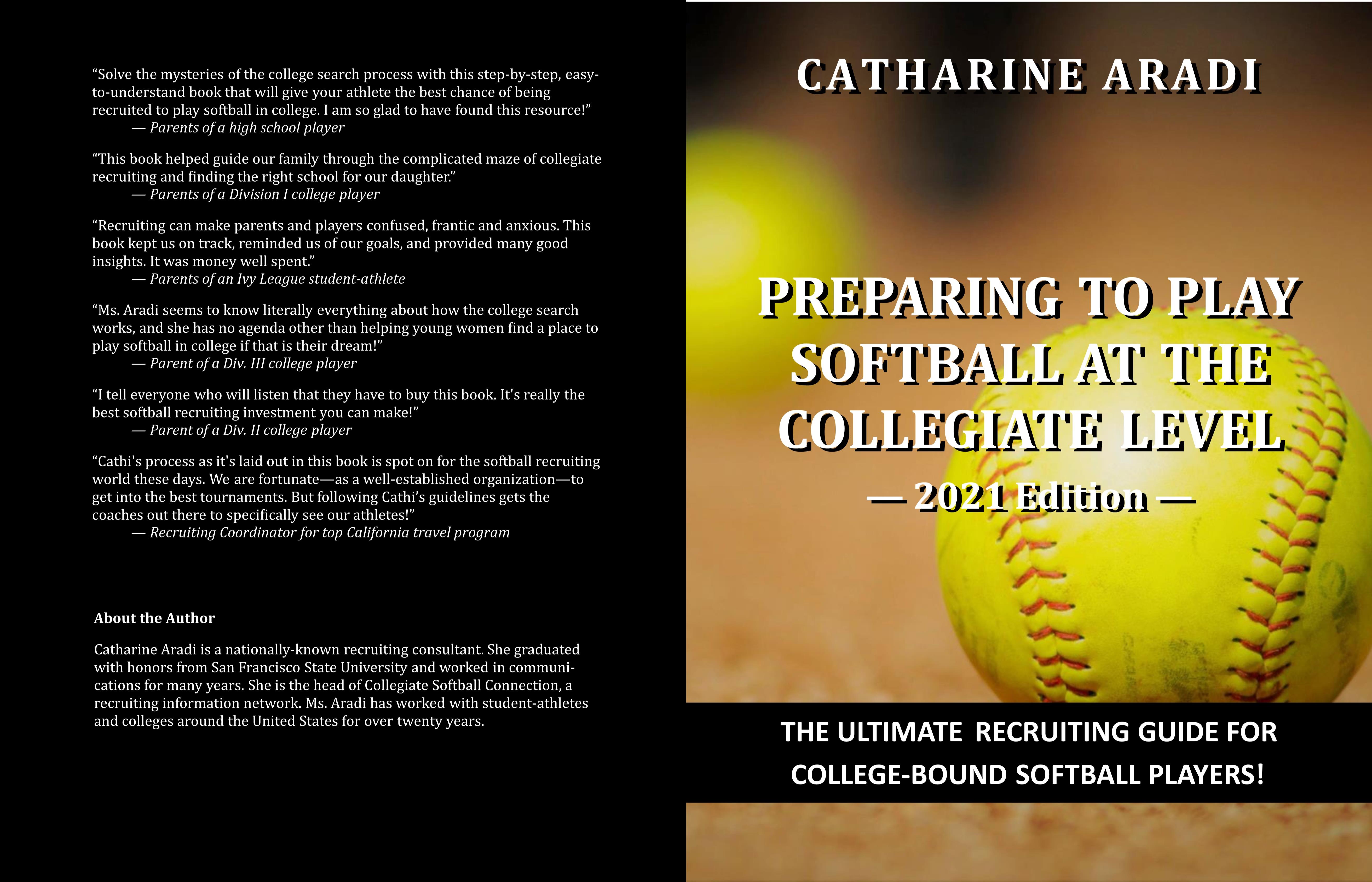 Preparing to Play Softball at the Collegiate Level — 2021 Edition cover image