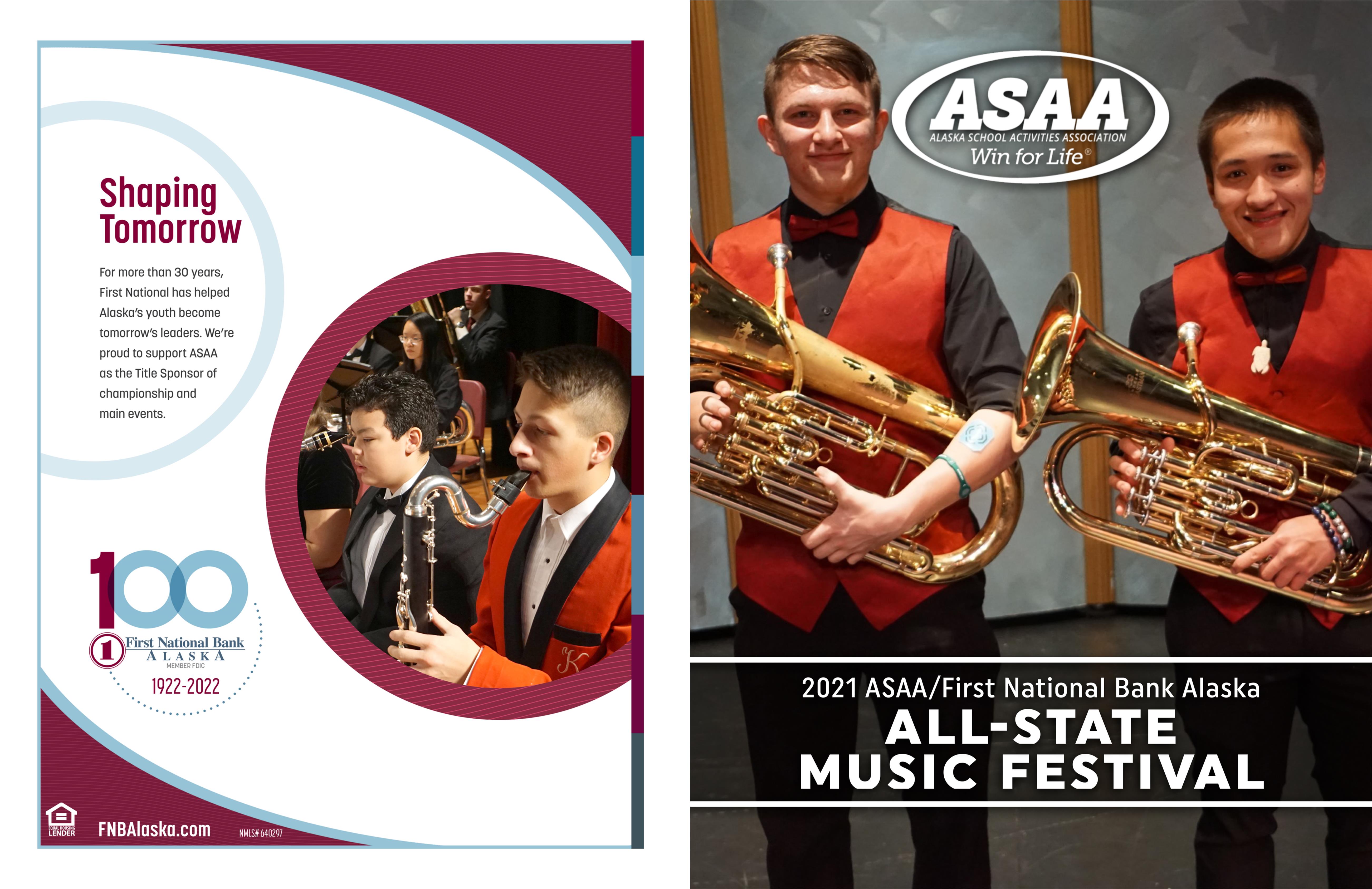 2021 ASAA/First National Bank Alaska All-State Music Festival cover image