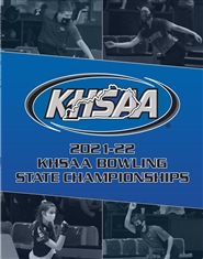 2022 KHSAA Bowling State Championship Program cover image