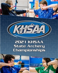 2021 KHSAA Archery State Championship Program cover image