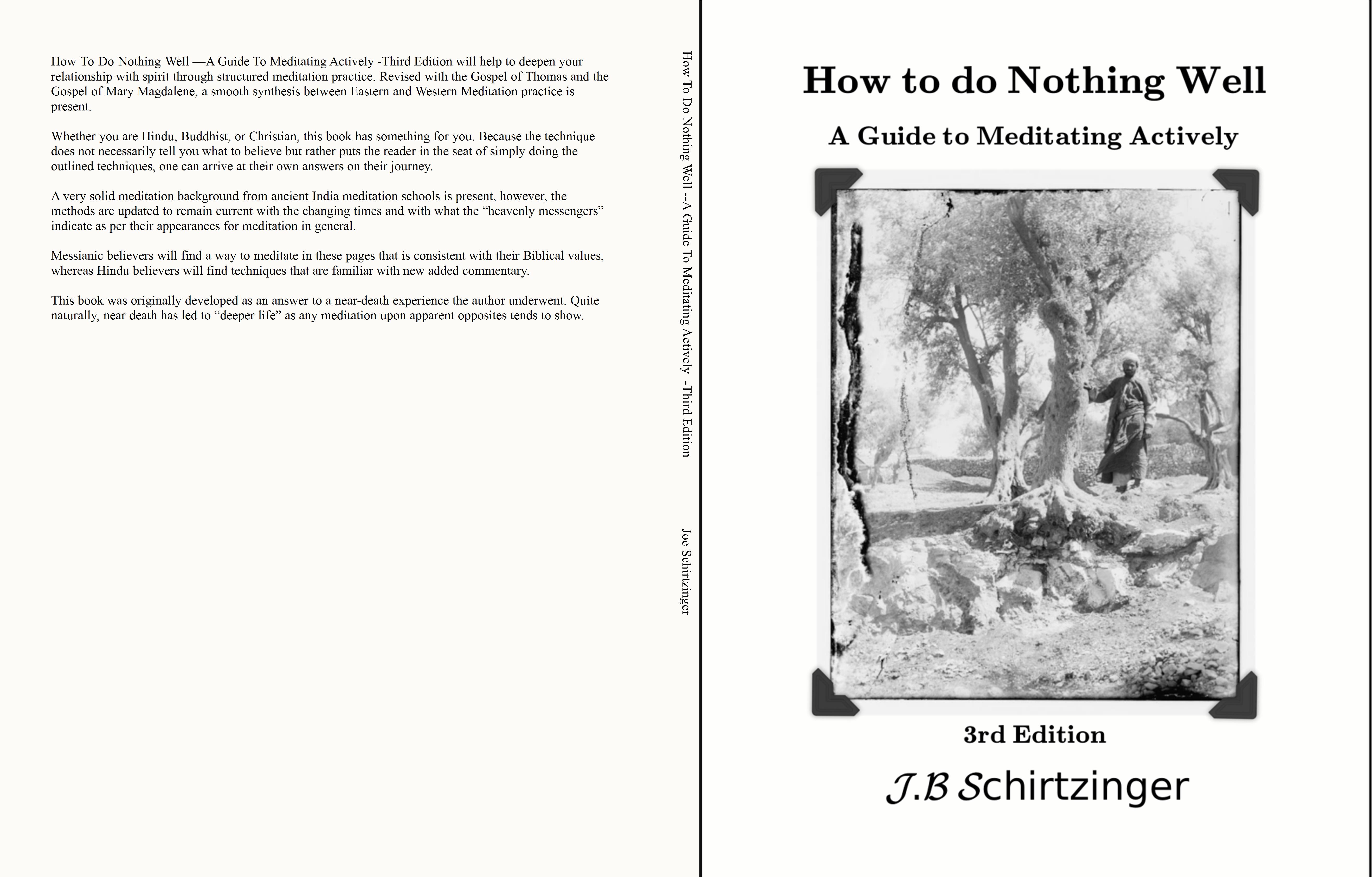 How To Do Nothing Well --A Guide To Meditating Actively  -Third Edition cover image