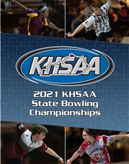  2021 KHSAA Bowling State Championship Program cover image