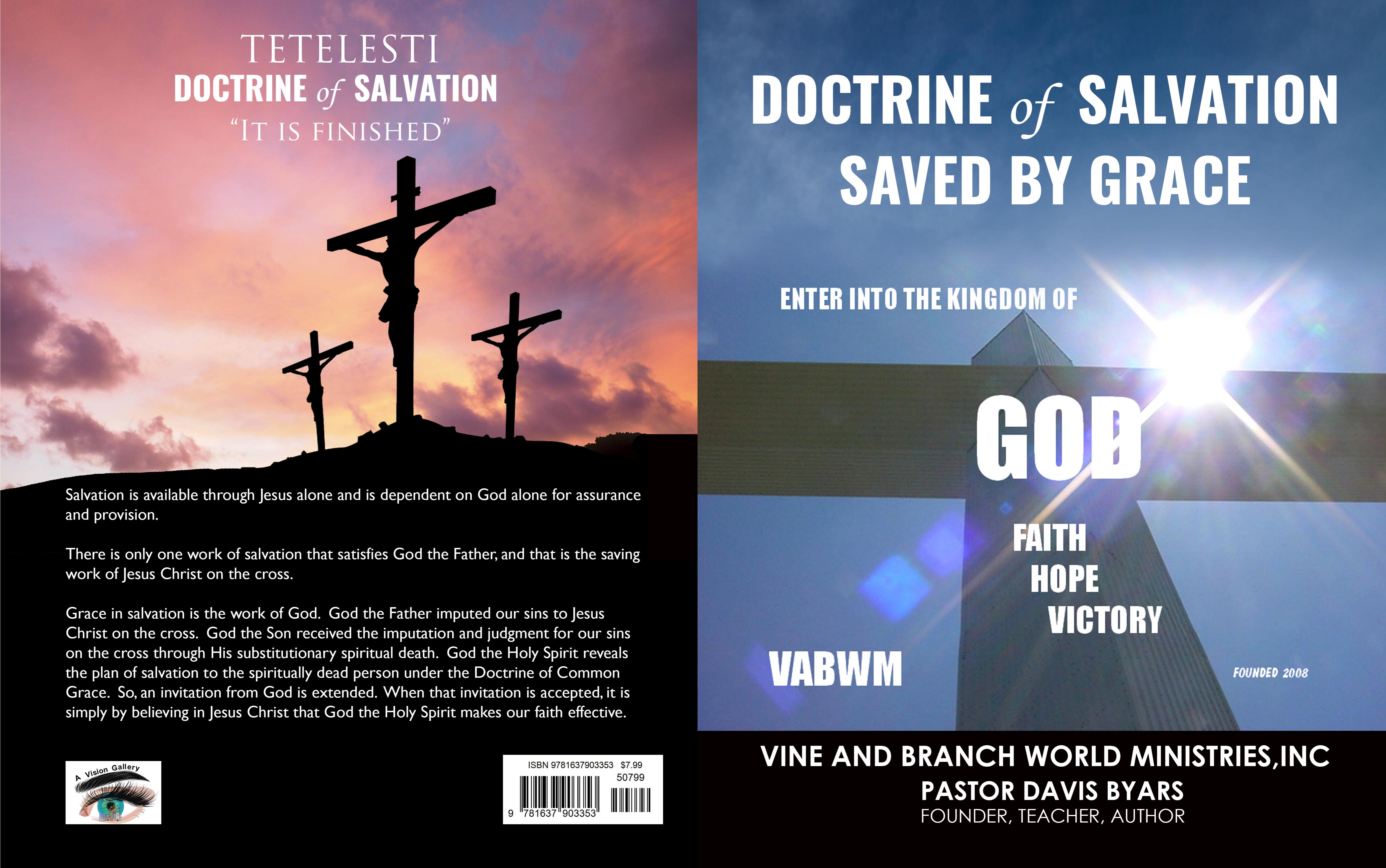 Doctrine of Salvation Saved by Grace cover image