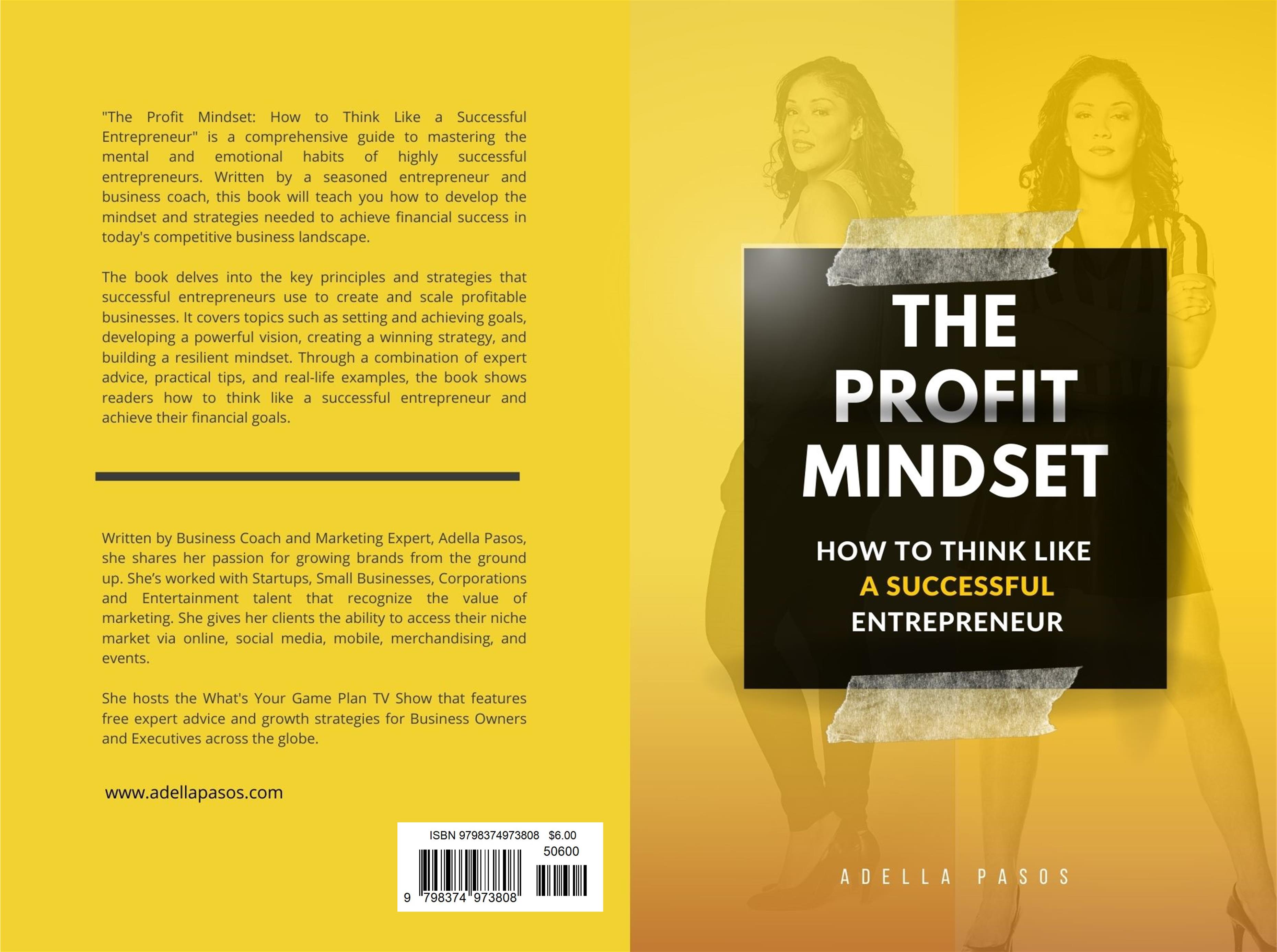 The Profit Mindset: How to Think Like a Successful Entrepreneur cover image