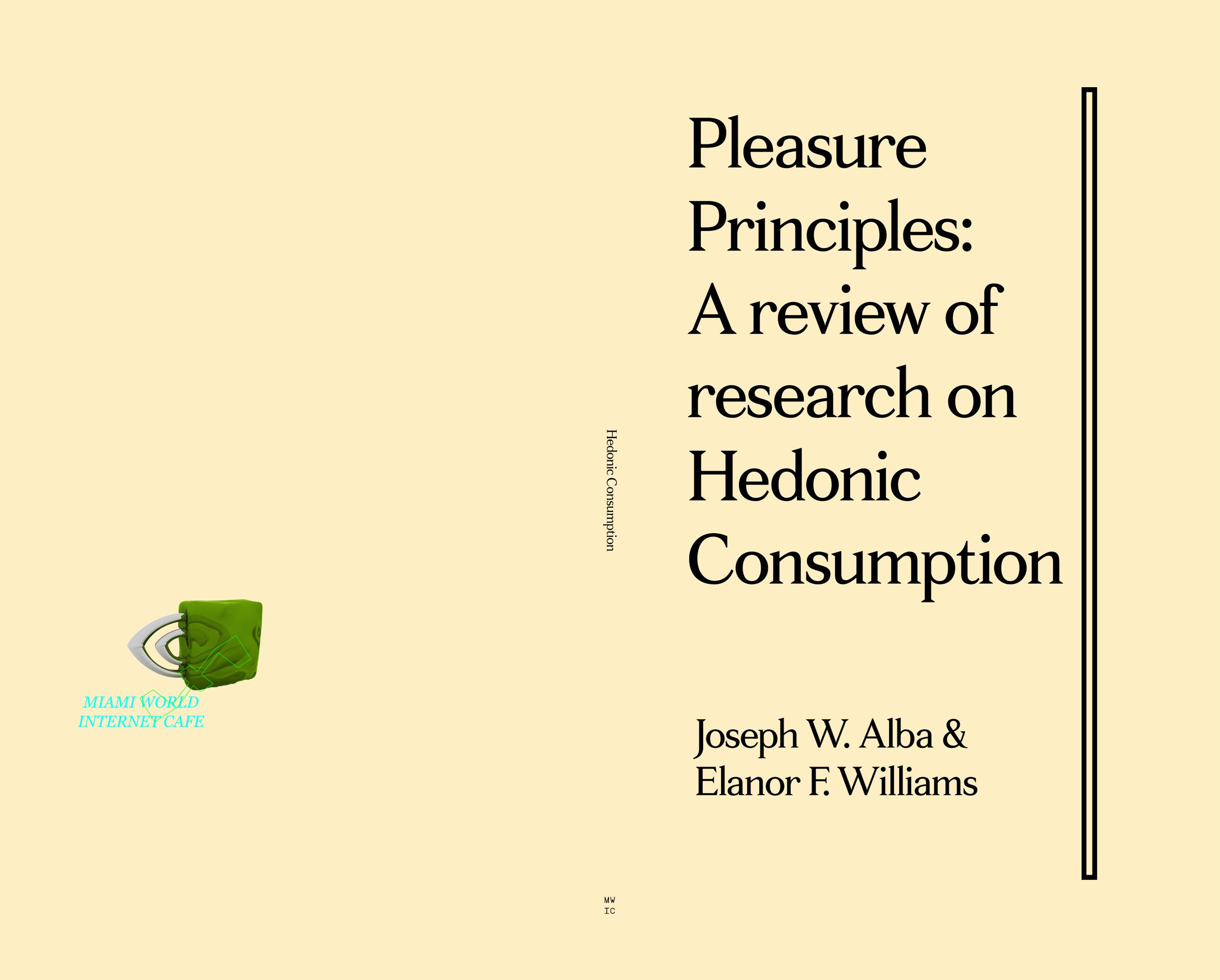 Pleasure Principles: A Review of research on Hedonic Consumption cover image