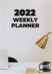 2022 Weekly Planner - US Version cover image