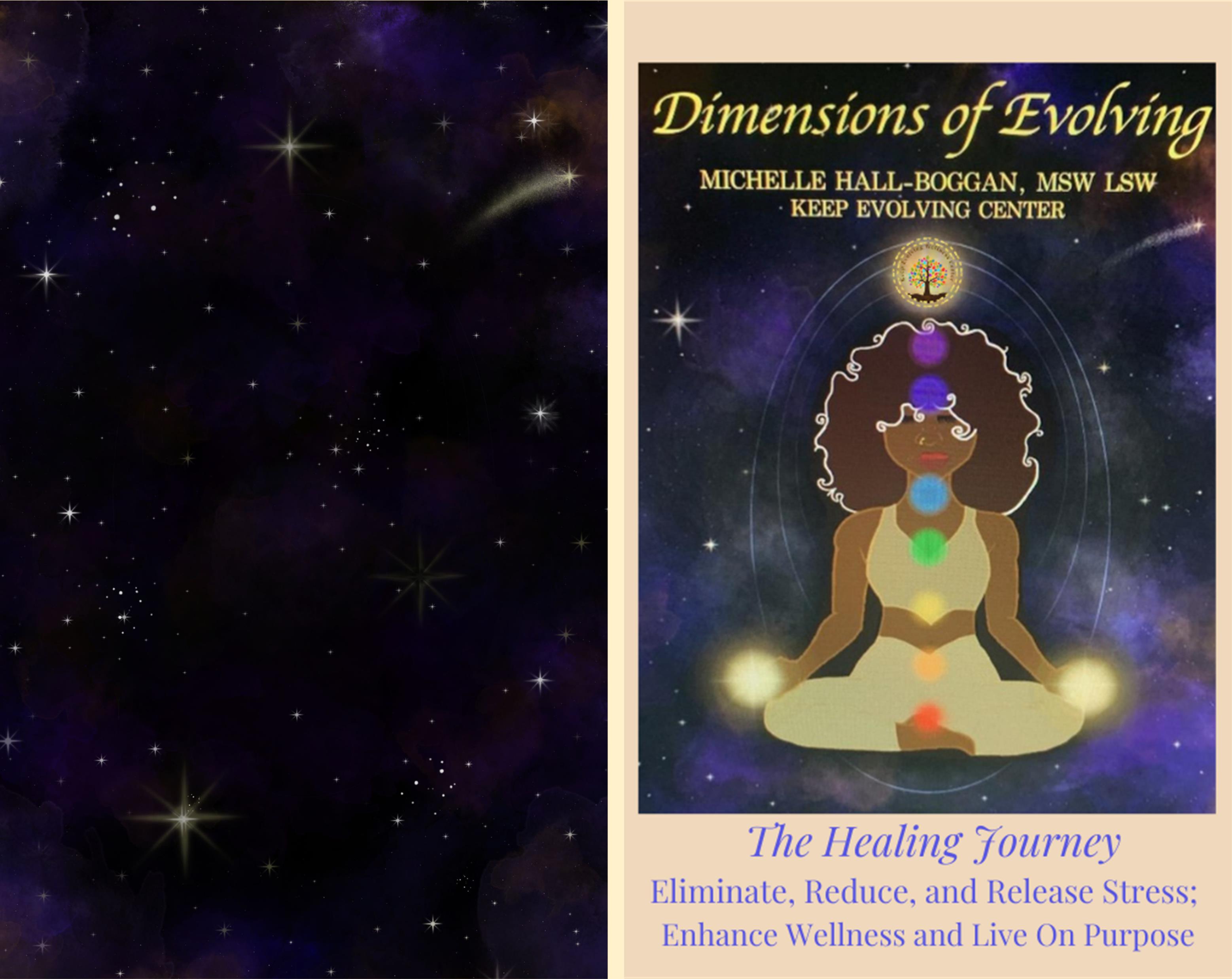 Dimensions of Evolving, The Healing Journey cover image