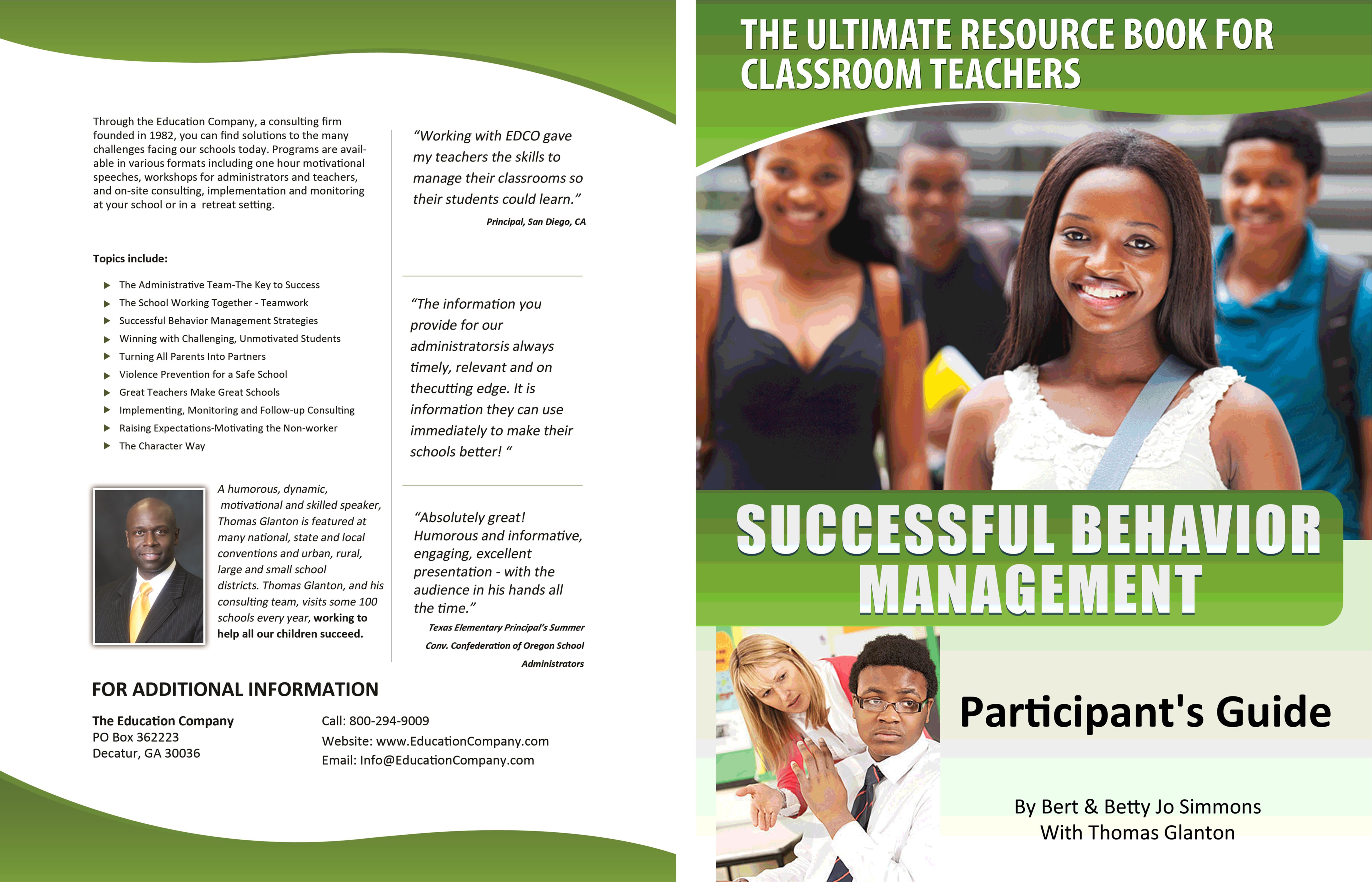 Successful Behavior Management Participant Guide cover image