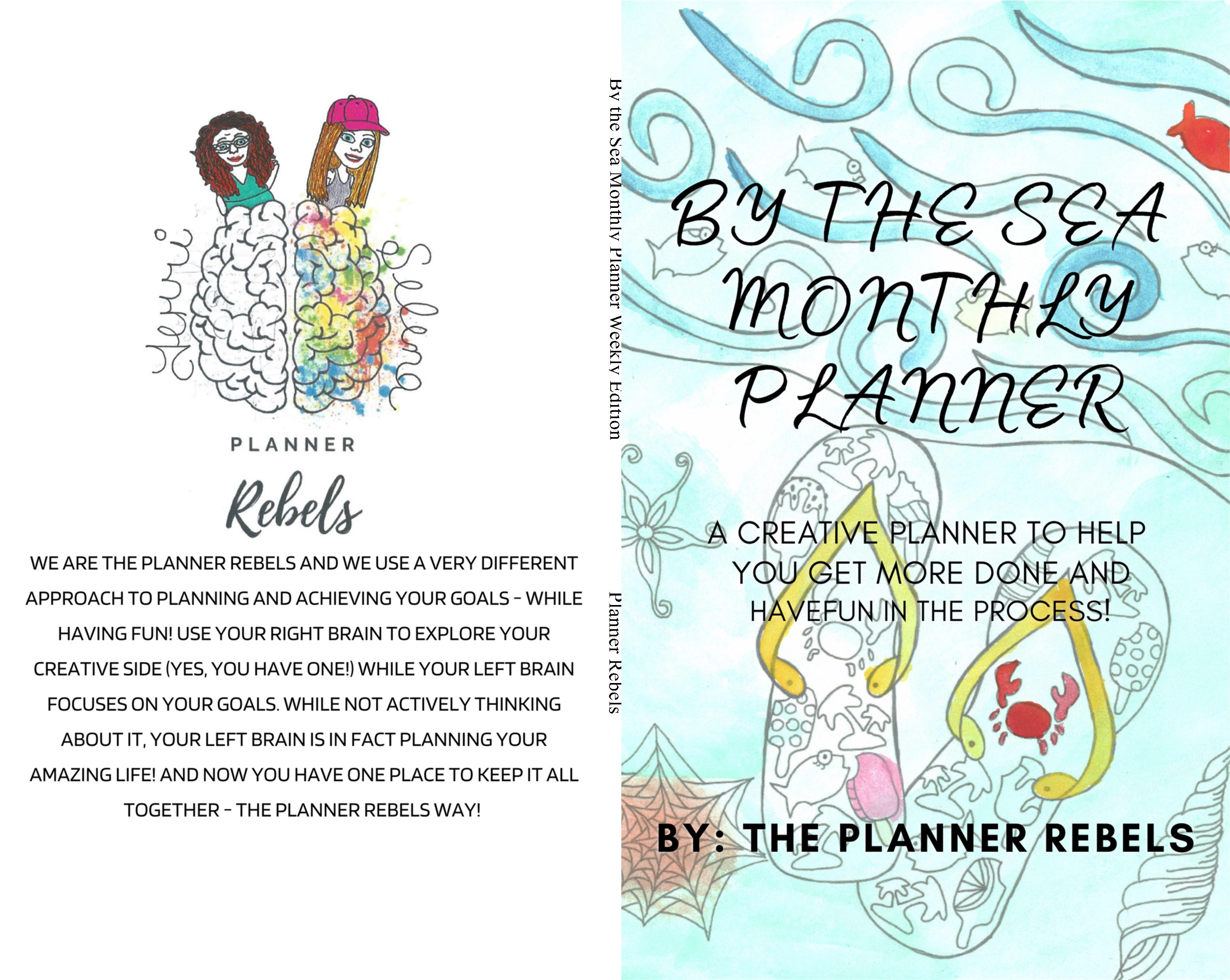 By the Sea Monthly Planner Weekly Edition cover image