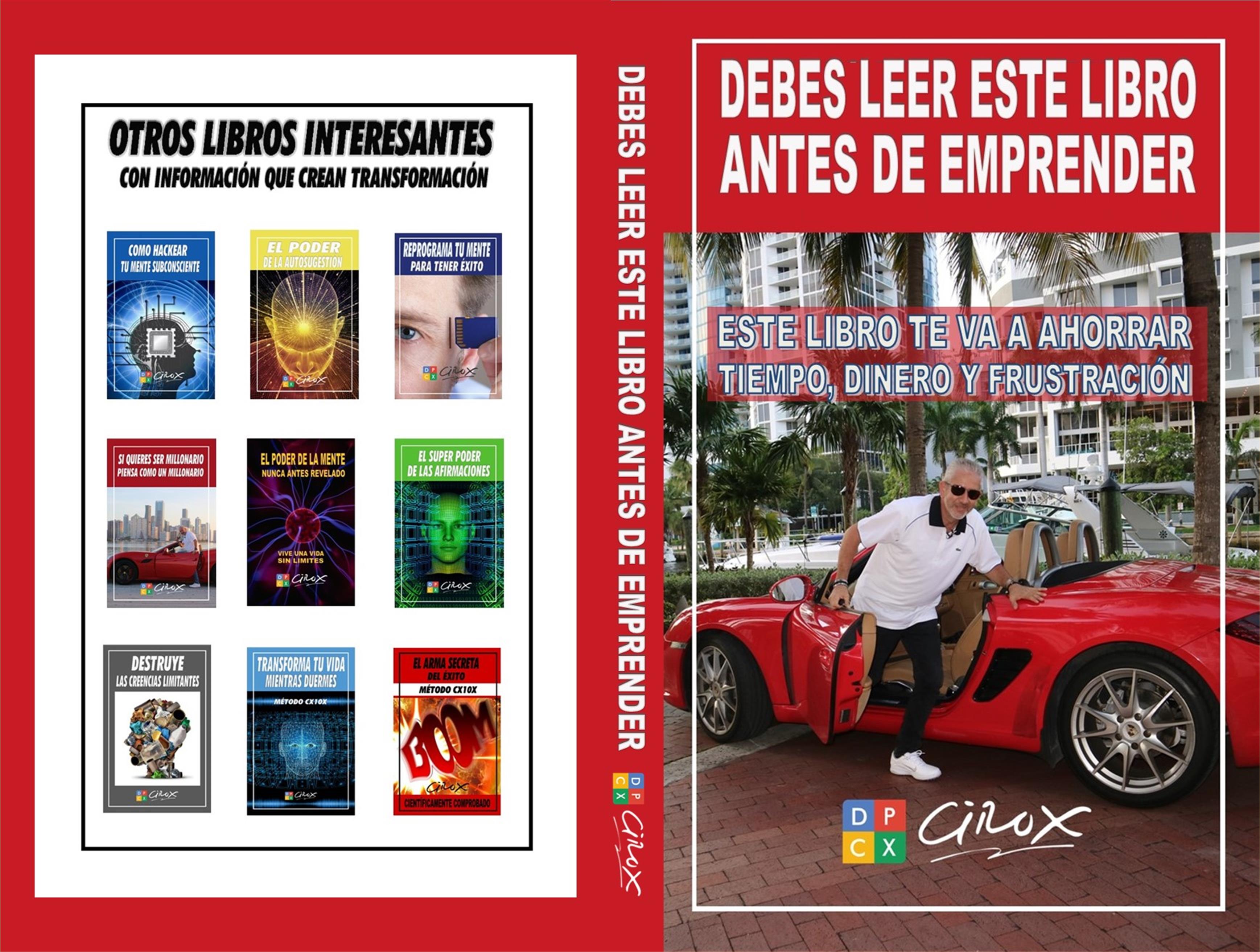 DEBES LEER ESTE LIBRO ANTES DE EMPRENDER cover image