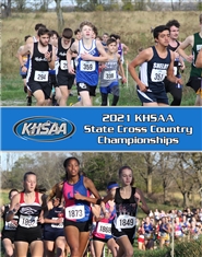 2021 KHSAA Cross Country State Championship Program (B&W) cover image