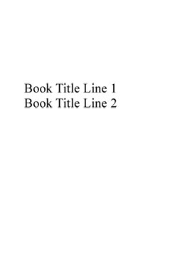 Text Sample 002 Title Page